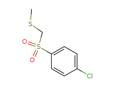Benzene, 1-chloro-4-[[(methylthio)methyl]sulfonyl]-