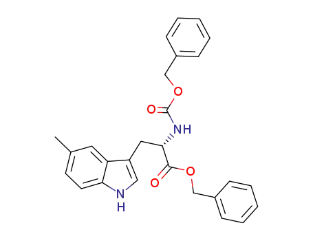 (S)-2-Benzyloxycarbonylamino-3-(5-methyl-1H-indol-3-yl)-propionic acid benzyl ester