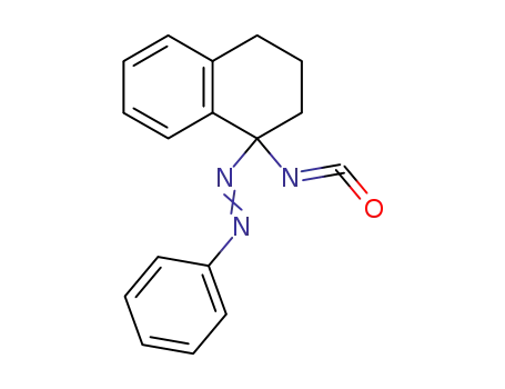 (1-Isocyanato-1,2,3,4-tetrahydro-naphthalen-1-yl)-phenyl-diazene