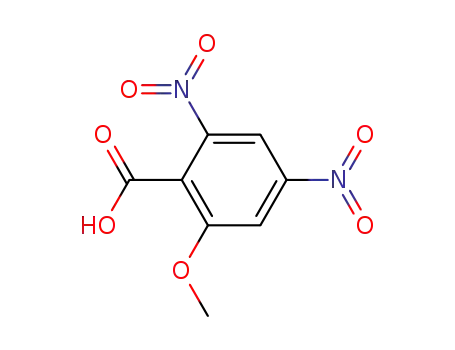 Molecular Structure of 95192-63-5 (2-METHOXY-4,6-DINITROBENZOIC ACID)