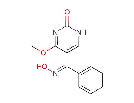 5-[(hydroxyimino)(phenyl)methyl]-4-methoxypyrimidin-2(1H)-one