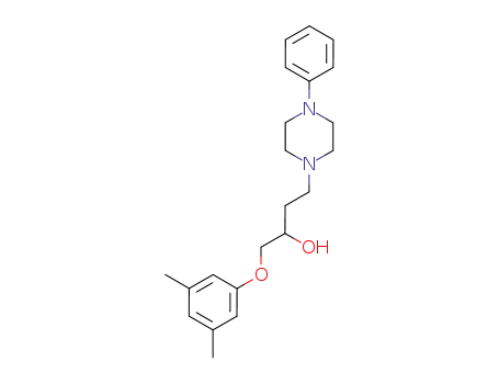 1-Piperazinepropanol, a-[(3,5-dimethylphenoxy)methyl]-4-phenyl-