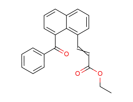 1-acetyl-8-<(ethoxycarbonyl)vinyl>naphthalene