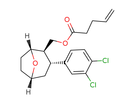 4-Pentenoic acid,
[(1R,2R,3R,5S)-3-(3,4-dichlorophenyl)-8-oxabicyclo[3.2.1]oct-2-yl]meth
yl ester
