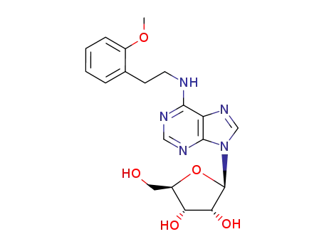 (2R,3S,4R,5R)-2-Hydroxymethyl-5-{6-[2-(2-methoxy-phenyl)-ethylamino]-purin-9-yl}-tetrahydro-furan-3,4-diol