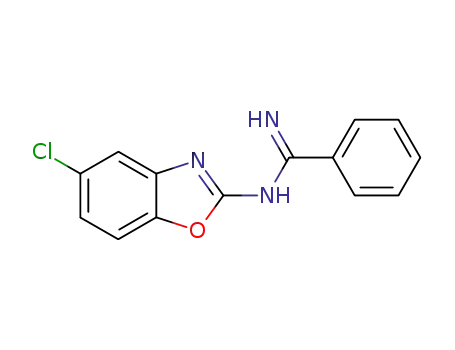 N-(5-chlorobenzo[d]oxazol-2-yl)benzimidamide