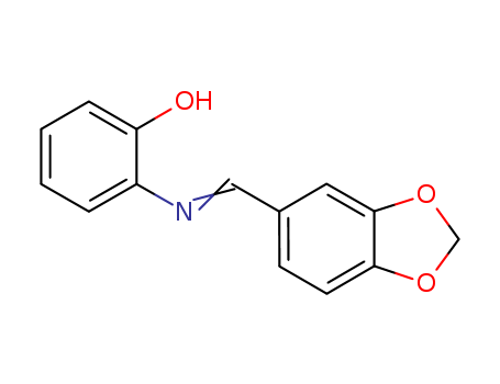 Phenol,2-[(1,3-benzodioxol-5-ylmethylene)amino]- cas  60301-57-7