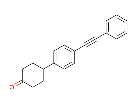 4-<4'-(Phenylethynyl)phenyl>cyclohexanone