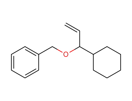 Benzene, [[(1-cyclohexyl-2-propenyl)oxy]methyl]-