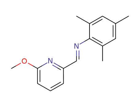 (E)-N-((6-methoxypyridin-2-yl)methylene)-2,4,6-trimethylbenzenamine