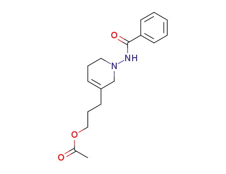 Benzamide, N-[3-[3-(acetyloxy)propyl]-5,6-dihydro-1(2H)-pyridinyl]-