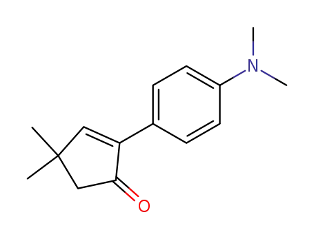 2-Cyclopenten-1-one, 2-[4-(dimethylamino)phenyl]-4,4-dimethyl-