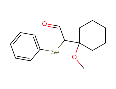 Molecular Structure of 73807-86-0 (2-(1-methoxycyclohexyl)-2-phenylselenoacetaldehyde)