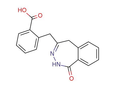 Molecular Structure of 115392-74-0 (2-(2,5-Dihydro-1-oxo-1H-2,3-benzodiazepin-4-ylmethyl)-benzoesaeure)