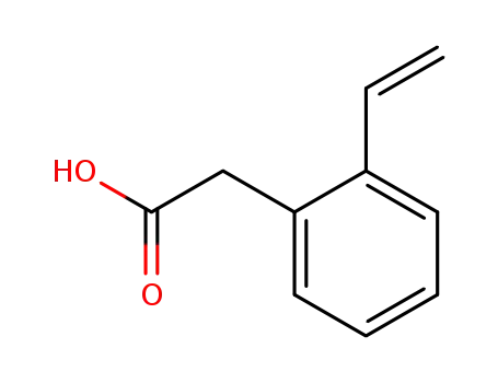 Benzeneacetic acid, 2-ethenyl-