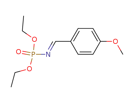 [1-(4-Methoxy-phenyl)-meth-(E)-ylidene]-phosphoramidic acid diethyl ester