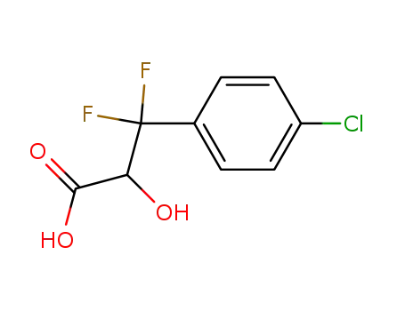 3-(4-CHLORO-PHENYL)-3,3-DIFLUORO-2-HYDROXY-PROPIONIC ACID