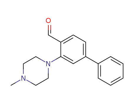 3-(4-methylpiperazin-1-yl)biphenyl-4-carbaldehyde