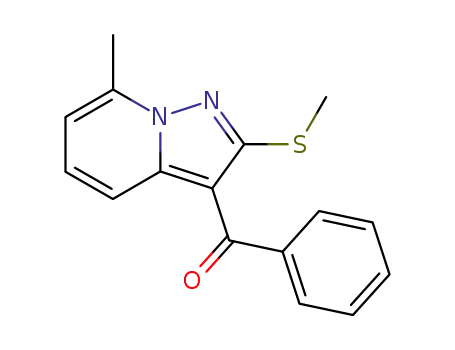 (7-Methyl-2-methylsulfanyl-pyrazolo[1,5-a]pyridin-3-yl)-phenyl-methanone