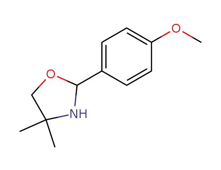 2-(4-methoxyphenyl)-4,4-dimethyl-1,3-oxazolidine