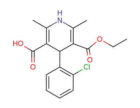 4-(2-Chloro-phenyl)-2,6-dimethyl-1,4-dihydro-pyridine-3,5-dicarboxylic acid monoethyl ester