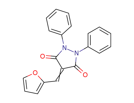 3,5-피라졸리딘디온, 4-(2-푸라닐메틸렌)-1,2-디페닐-
