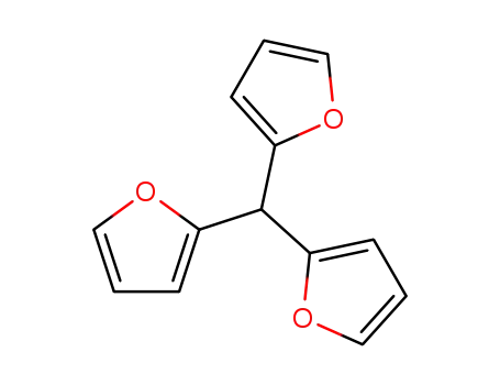 Molecular Structure of 77616-90-1 (Furan, 2,2',2''-methylidynetris-)