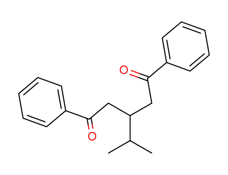 Molecular Structure of 4169-98-6 (1,5-Pentanedione, 3-(1-methylethyl)-1,5-diphenyl-)