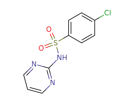 Molecular Structure of 99074-46-1 (4-chloro-N-pyrimidin-2-yl-benzenesulfonamide)
