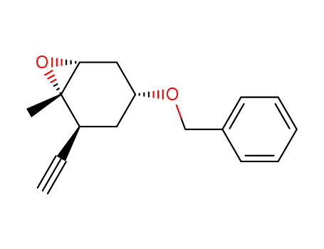 7-Oxabicyclo[4.1.0]heptane, 2-ethynyl-1-methyl-4-(phenylmethoxy)-,
(1S,2S,4R,6R)-