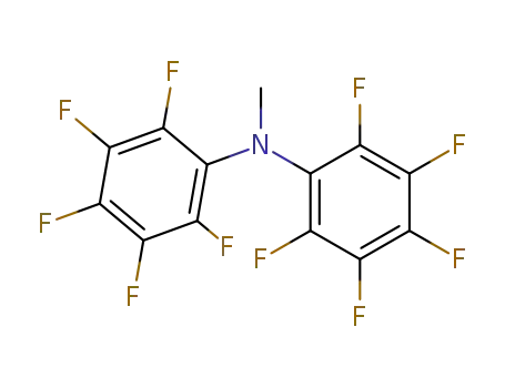 Molecular Structure of 1975-70-8 (N-Methyldecafluorodiphenylamin)