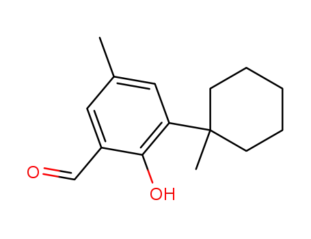 2-hydroxy-5-methyl-3-(1-methylcyclohexyl)benzaldehyde
