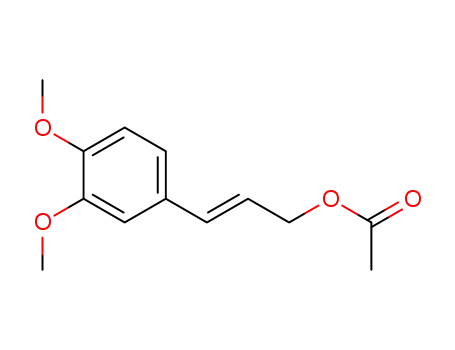 2-Propen-1-ol, 3-(3,4-dimethoxyphenyl)-, acetate, (2E)-