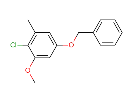 benzyloxy-5-chloro-2-methoxy-3-toluene