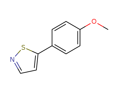 Isothiazole,5-(4-methoxyphenyl)- cas  10514-28-0