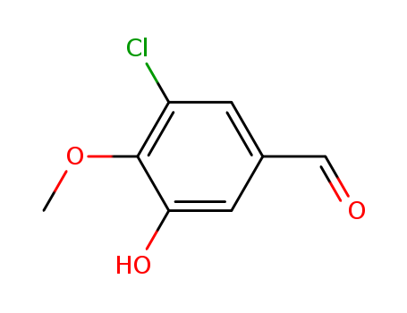 Benzaldehyde, 3-chloro-5-hydroxy-4-methoxy-