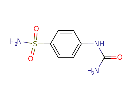 Molecular Structure of 5657-41-0 (4-(carbamoylamino)benzenesulfonamide)