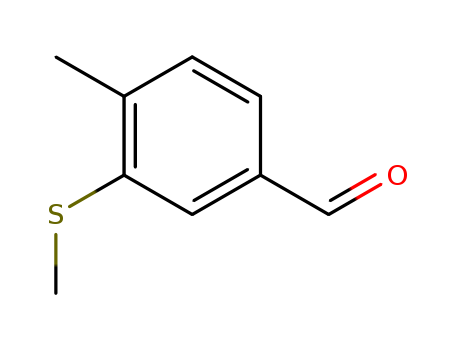 4-methyl-3-(methylthio)benzaldehyde