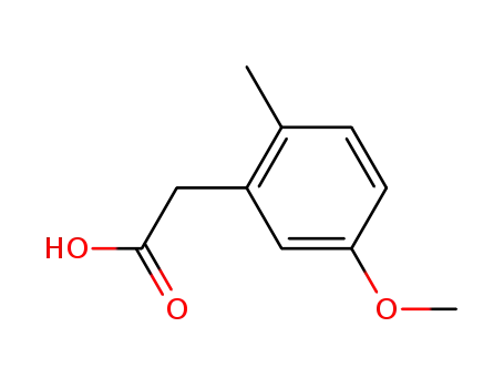 d'acide methoxy-5' methyl-2' phenyl acetique