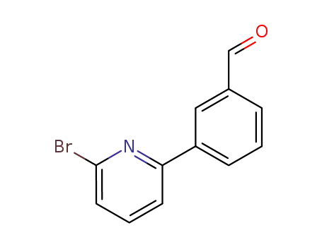Molecular Structure of 868992-04-5 (3-(3-Methoxypyridin-2-yl)benzaldehyde)
