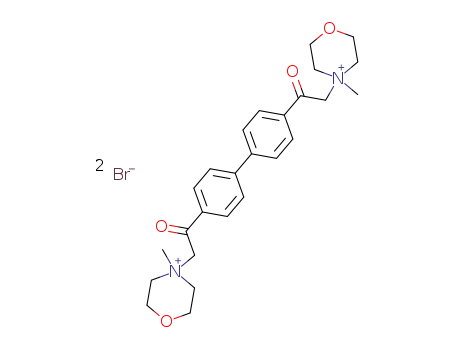 4,4'-비스(2,3,5,6-테트라히드로-1,4-옥사진-4-일아세틸)비페닐 디메티오브로마이드