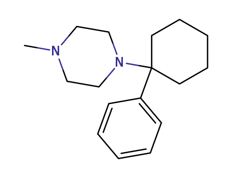 Piperazine, 1-methyl-4-(1-phenylcyclohexyl)-