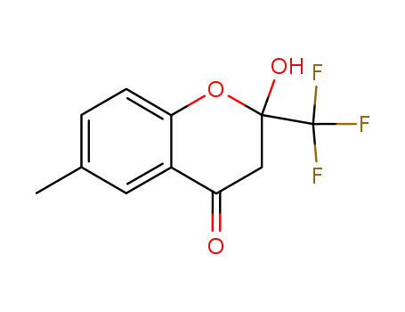 2-hydroxy-6-methyl-2-(trifluoromethyl)-2,3-dihydro-4H-chromen-4-one