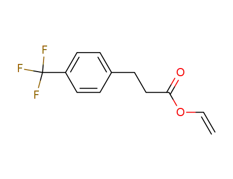 Benzenepropanoic acid, 4-(trifluoromethyl)-, ethenyl ester