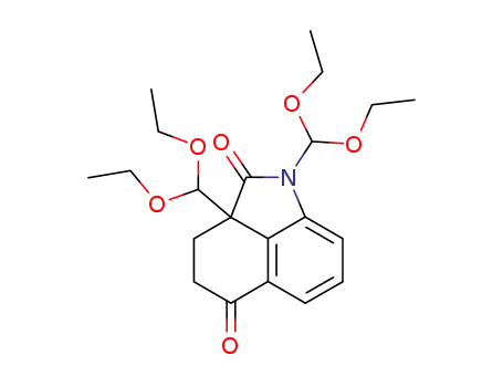 (+/-)-1,2,2a,3,4,5-Hexahydro-2,5-dioxobenz<c,d>indole-1,2a-dicarbaldehyde tetraethylacetal