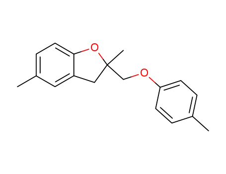 Benzofuran, 2,3-dihydro-2,5-dimethyl-2-[(4-methylphenoxy)methyl]-