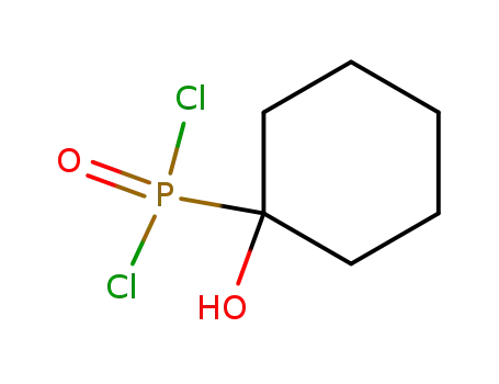 Molecular Structure of 65294-83-9 (Phosphonic dichloride, (1-hydroxycyclohexyl)-)