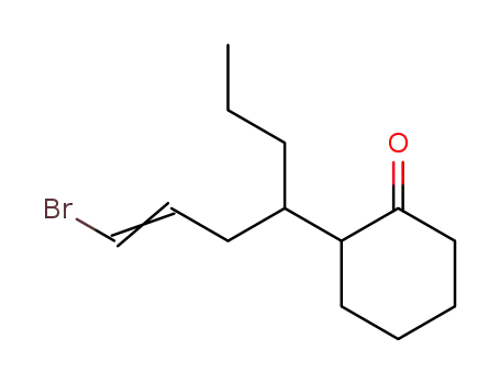 2-((E)-4-Bromo-1-propyl-but-3-enyl)-cyclohexanone