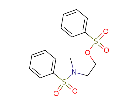 Molecular Structure of 85753-64-6 (O,N-bisbenzenesulfonyl-N-methylethanolamine)