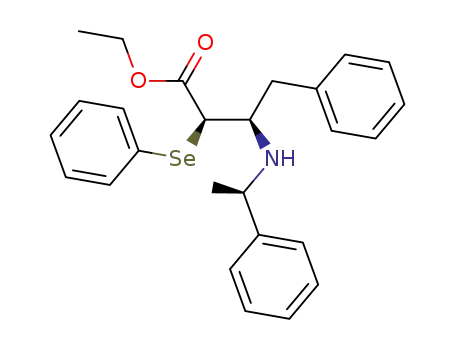 (2R,3R)-ethyl 4-phenyl-3-(N-((R)-1-phenylethyl)amino)-2-(phenylselanyl)butanoate
